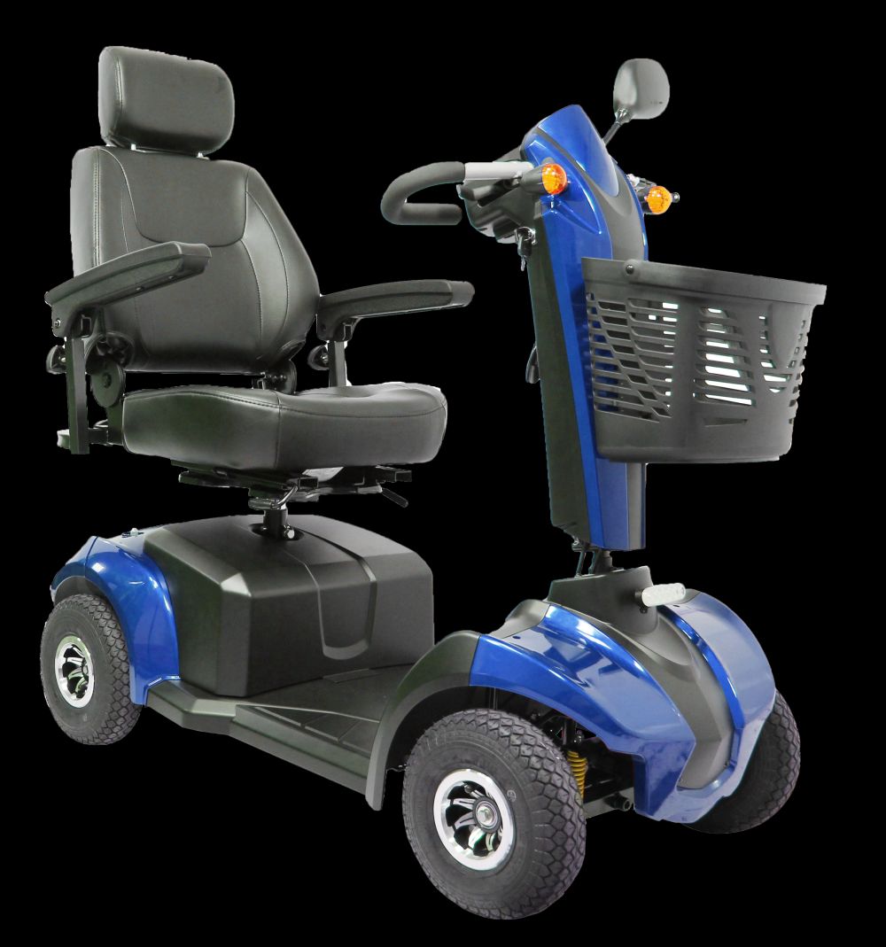 Seniorenwohl Onlineshop - Kolja Ultra Elektromobil 10 km/h, elektrischer Krankenfahrstuhl zugelassen für den ÖPNV