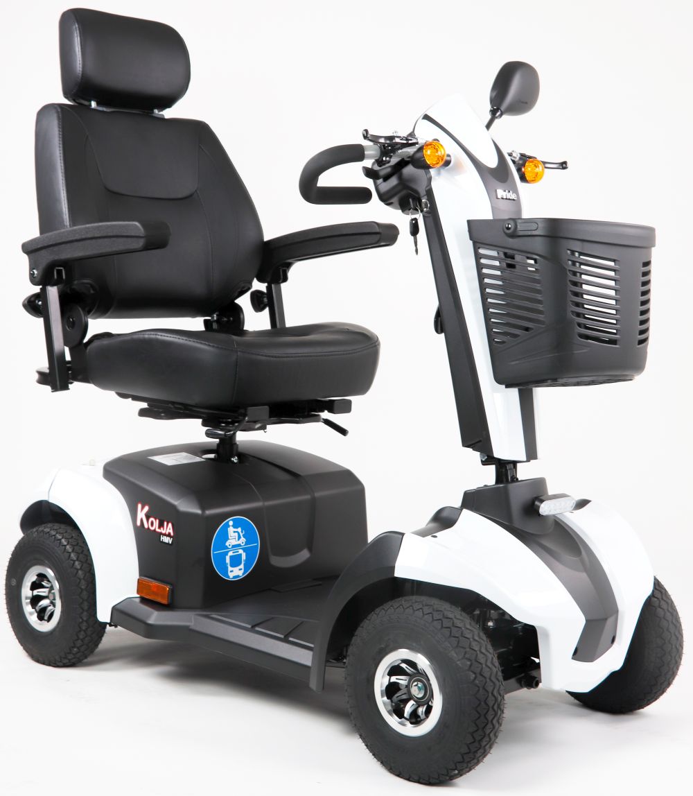 Seniorenwohl Onlineshop - Kolja Elektromobil 6 km/h, elektrischer Krankenfahrstuhl ÖPNV zugelassen, bis 160kg Nutzergewicht